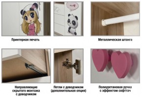 Детская стенка Панда с фотопечатью в Кыштыме - kyshtym.mebel74.com | фото 3