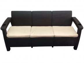 Диван Yalta Sofa 3 Set шоколадный в Кыштыме - kyshtym.mebel74.com | фото