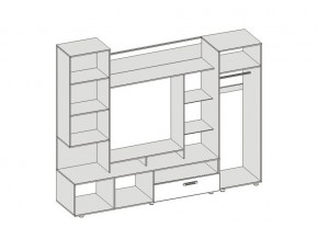 Гостиная Аллегро вариант 3 в Кыштыме - kyshtym.mebel74.com | фото 2