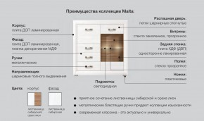 Гостиная модульная Мальта сибирская лиственница в Кыштыме - kyshtym.mebel74.com | фото 5