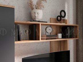 Гостиная Мини Графит, дуб крафт в Кыштыме - kyshtym.mebel74.com | фото 3