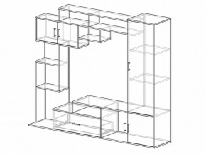 Гостиная Пекин Ясень Шимо в Кыштыме - kyshtym.mebel74.com | фото 2