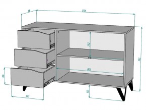 Комод Дельта K104 в Кыштыме - kyshtym.mebel74.com | фото 3