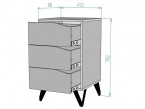 Комод Дельта K108 в Кыштыме - kyshtym.mebel74.com | фото 3