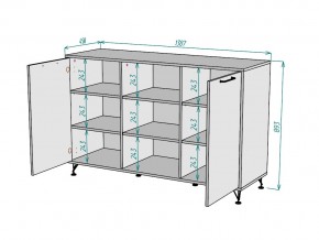 Комод Лофт K80 в Кыштыме - kyshtym.mebel74.com | фото 3