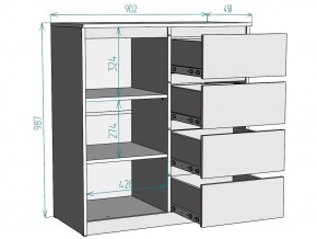 Комод Мальта K115 в Кыштыме - kyshtym.mebel74.com | фото 3