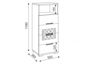 Комод малый М10 Тиффани в Кыштыме - kyshtym.mebel74.com | фото 2