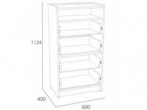 Комод Оттавия НМ 011.03 Антрацит в Кыштыме - kyshtym.mebel74.com | фото 2