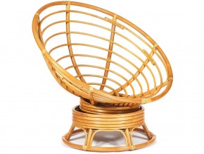 Кресло-качалка Papasan w 23/01 B с подушкой Honey, ткань Оранжевый в Кыштыме - kyshtym.mebel74.com | фото 2