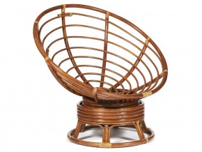 Кресло-качалка Papasan w 23/01 B с подушкой Pecan, ткань Оранжевый в Кыштыме - kyshtym.mebel74.com | фото 2