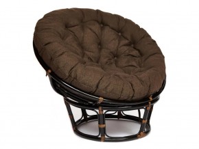 Кресло Papasan 23/01 W с подушкой Antique brown, ткань Коричневый в Кыштыме - kyshtym.mebel74.com | фото