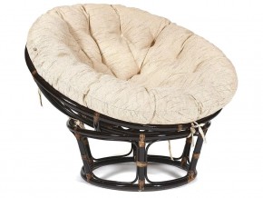 Кресло Papasan 23/01 W с подушкой Antique brown, ткань Старт в Кыштыме - kyshtym.mebel74.com | фото