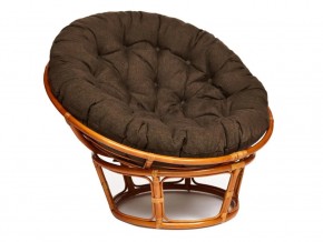 Кресло Papasan 23/01 W с подушкой Cognac, ткань Коричневый в Кыштыме - kyshtym.mebel74.com | фото