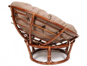 Кресло Papasan 23/01 W с подушкой Pecan, экошерсть Коричневый в Кыштыме - kyshtym.mebel74.com | фото 2