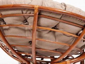 Кресло Papasan 23/01 W с подушкой Pecan, экошерсть Коричневый в Кыштыме - kyshtym.mebel74.com | фото 4