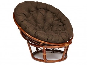 Кресло Papasan 23/01 W с подушкой Pecan, ткань Коричневый в Кыштыме - kyshtym.mebel74.com | фото