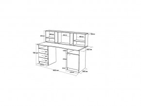 Кровать чердак Юта 1 со столом в Кыштыме - kyshtym.mebel74.com | фото 2