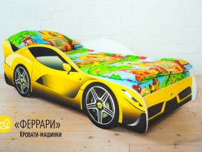 Кровать детская машинка Феррари в Кыштыме - kyshtym.mebel74.com | фото