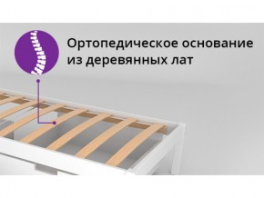 Кровать-домик мягкий Svogen с бортиком дерево-белый в Кыштыме - kyshtym.mebel74.com | фото 2