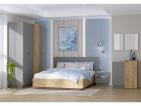 Кровать Квадро арт.031-М1 1400 Графит в Кыштыме - kyshtym.mebel74.com | фото 2