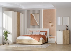 Кровать Квадро арт.031-М1 1400 миндаль в Кыштыме - kyshtym.mebel74.com | фото 2