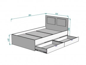 Кровать Ольга L45 ширина 1200 в Кыштыме - kyshtym.mebel74.com | фото 3