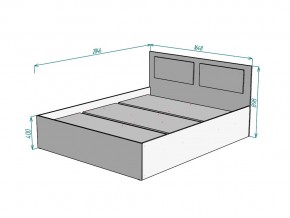 Кровать Ольга L49 ширина 1600 в Кыштыме - kyshtym.mebel74.com | фото 3