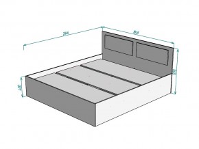 Кровать Ольга L51 ширина 1800 в Кыштыме - kyshtym.mebel74.com | фото 3