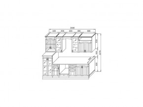 Кухня Кантри 2800 мм в Кыштыме - kyshtym.mebel74.com | фото 2