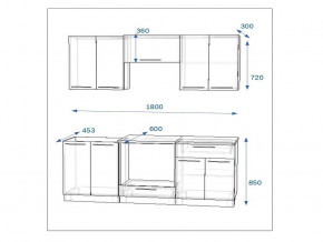 Кухонный гарнитур 7а Грецкий орех 1800 в Кыштыме - kyshtym.mebel74.com | фото 2