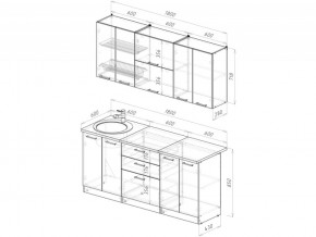 Кухонный гарнитур Антика макси 2 1800 мм в Кыштыме - kyshtym.mebel74.com | фото 6