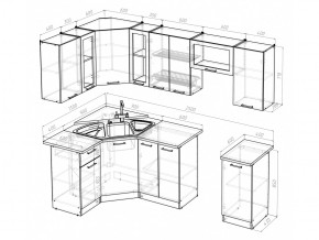 Кухонный гарнитур Арина оптима 1300х2500 мм в Кыштыме - kyshtym.mebel74.com | фото 6