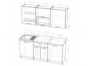 Кухонный гарнитур Лариса макси 1 1800 мм в Кыштыме - kyshtym.mebel74.com | фото 5