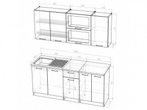 Кухонный гарнитур Лариса макси 3 1800 мм в Кыштыме - kyshtym.mebel74.com | фото 5