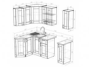 Кухонный гарнитур Ника литл 1500х1300 мм в Кыштыме - kyshtym.mebel74.com | фото 5