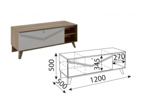 М06 ТВ-тумба малая в Кыштыме - kyshtym.mebel74.com | фото