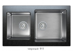 Мойка комбинированная Tolero twist TTS-840 Черный 911 в Кыштыме - kyshtym.mebel74.com | фото