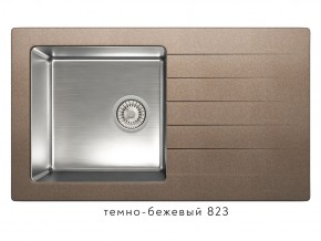 Мойка комбинированная Tolero twist TTS-860 Темно-бежевый 82 в Кыштыме - kyshtym.mebel74.com | фото