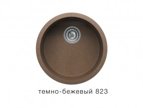 Мойка кварцевая Tolero R-104 Темно-бежевый 823 в Кыштыме - kyshtym.mebel74.com | фото