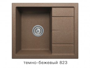 Мойка кварцевая Tolero R-107 Темно-бежевый 823 в Кыштыме - kyshtym.mebel74.com | фото