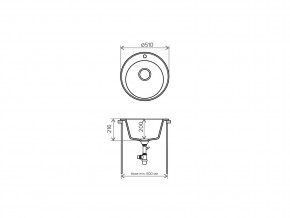 Мойка кварцевая Tolero R-108 Сафари 102 в Кыштыме - kyshtym.mebel74.com | фото 2