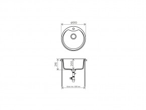 Мойка кварцевая Tolero R-108E Сафари 102 в Кыштыме - kyshtym.mebel74.com | фото 2