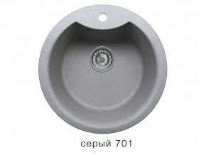 Мойка кварцевая Tolero R-108E Серый 701 в Кыштыме - kyshtym.mebel74.com | фото