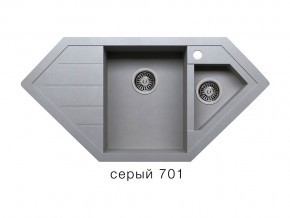 Мойка кварцевая Tolero R-114 Серый 701 в Кыштыме - kyshtym.mebel74.com | фото