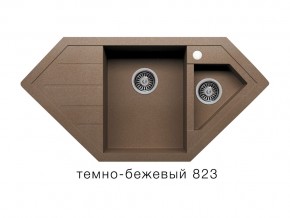 Мойка кварцевая Tolero R-114 Темно-бежевый 823 в Кыштыме - kyshtym.mebel74.com | фото