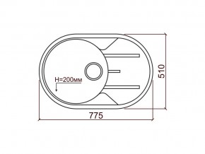 Мойка кварцевая Tolero R-116 Сафари 102 в Кыштыме - kyshtym.mebel74.com | фото 2