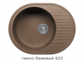 Мойка кварцевая Tolero R-122 Темно-бежевый 823 в Кыштыме - kyshtym.mebel74.com | фото