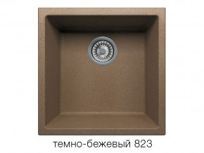 Мойка кварцевая Tolero R-128 Темно-бежевый 823 в Кыштыме - kyshtym.mebel74.com | фото