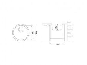 Мойка Longran Ultra ULS 460 в Кыштыме - kyshtym.mebel74.com | фото 3