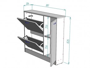 Обувница W105 в Кыштыме - kyshtym.mebel74.com | фото 3